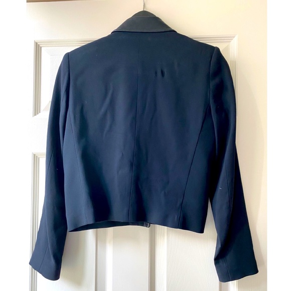 The Kooples Blazer with leather collar - Picture 2 of 3